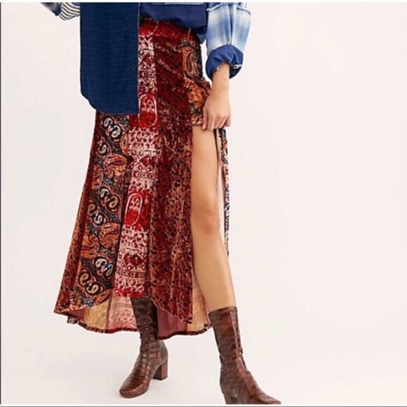 Free People Dresses & Skirts - Free People NWOT High Atlas Maxi Skirt